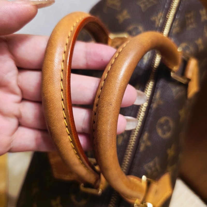 Louis Vuitton LV原花 Speedy30 明星人手一顆 /母親節活動 贈精美可調式斜背帶-17