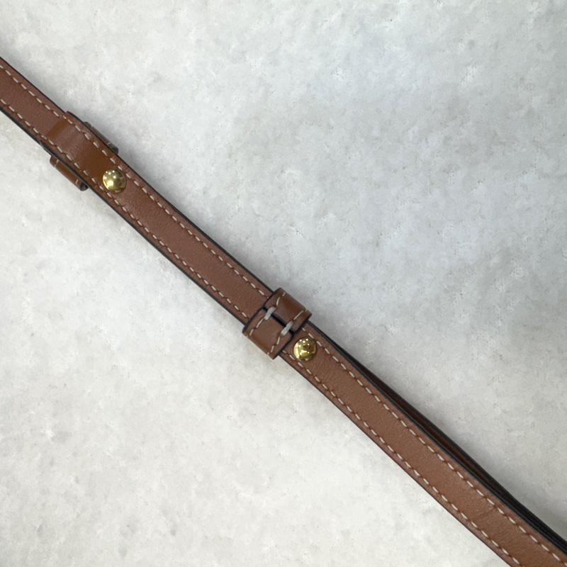 Celine賽琳老花棕牛皮Triomphe WOC雙層信封包💼 斜背包 10D852FBY04LU-27