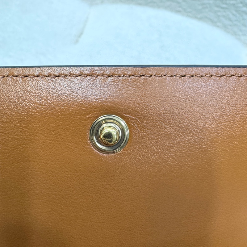 Celine賽琳老花棕牛皮Triomphe WOC雙層信封包💼 斜背包 10D852FBY04LU-31