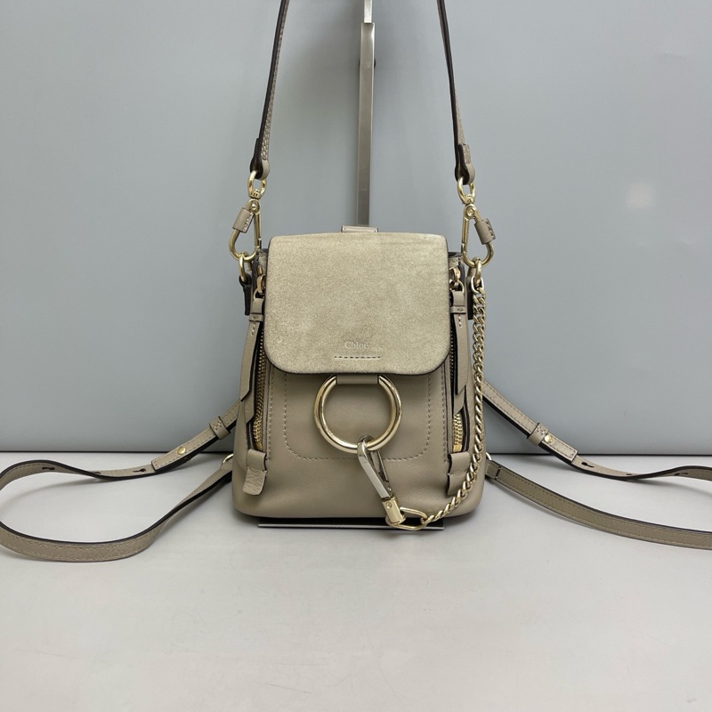 🌷甜價！Chloé Faye系列 小號 可雙肩-0