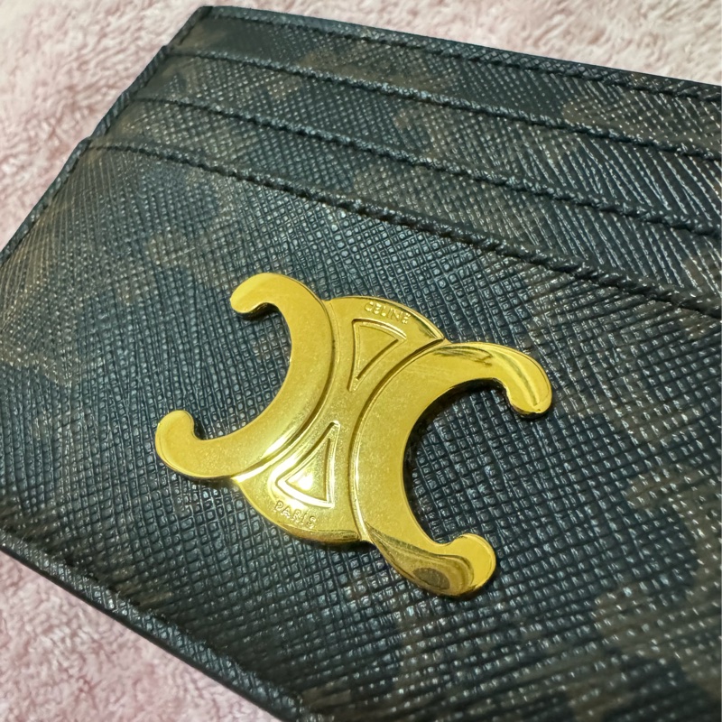 自售Celine 經典老花卡夾-16