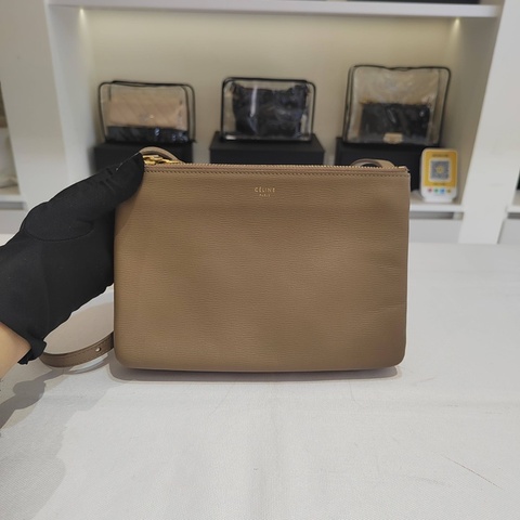 Celine 賽琳 tiro 三合一 風琴包單肩斜挎包