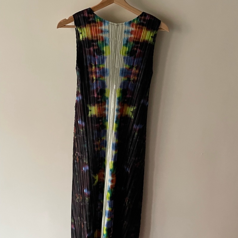▪️富貴選物FUGUEI▪️PP  三宅一生藏品級 極光 無袖長洋裝-6