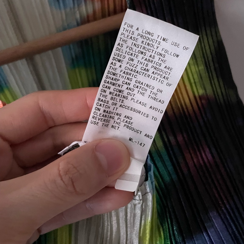 ▪️富貴選物FUGUEI▪️PP  三宅一生藏品級 極光 無袖長洋裝-10