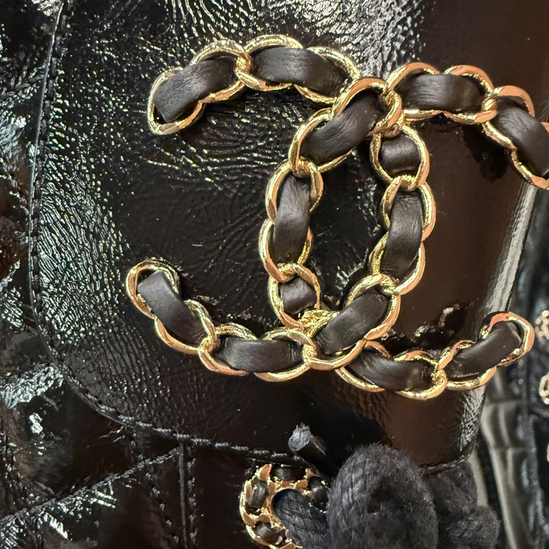 99新香奈兒經典款短靴Chanel boot  尺寸 38碼-8