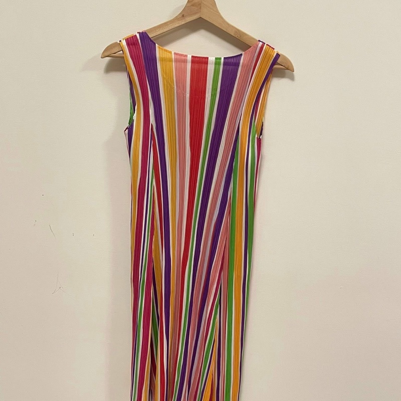 ▪️富貴選物FUGUEI▪️PP 三宅一生 夏季首選棒棒糖配色無袖洋裝-7