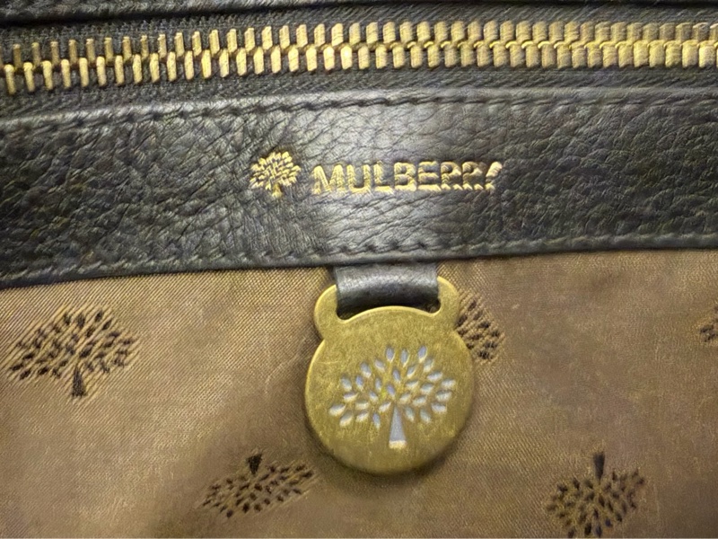 瑪柏莉 貝斯沃特   黑色皮革 托特包 手提包 腋下包側背包 皮革 中古 英倫風  mulberry bayswater black shoulder bag-17