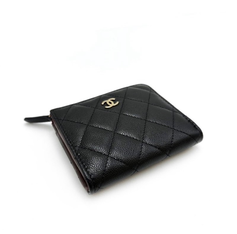 全新🖤Chanel L型拉鍊零錢卡包｜短夾-3