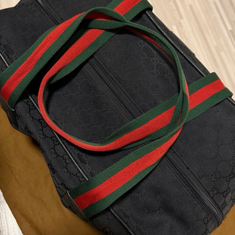 Gucci  經典配色  旅行袋   登機袋-2