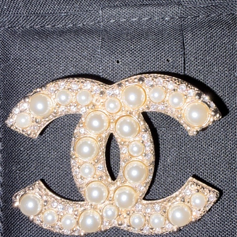 Chanel權全新珍珠胸針