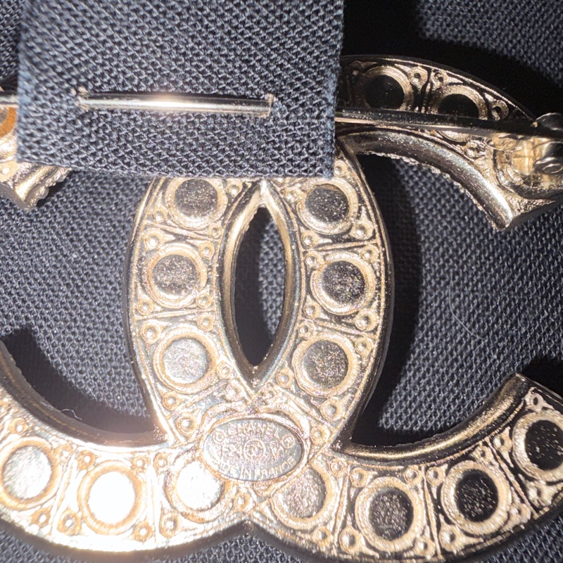 Chanel權全新珍珠胸針-2