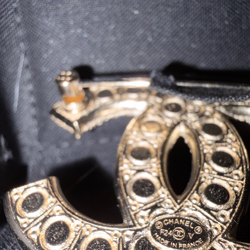 Chanel權全新珍珠胸針-5