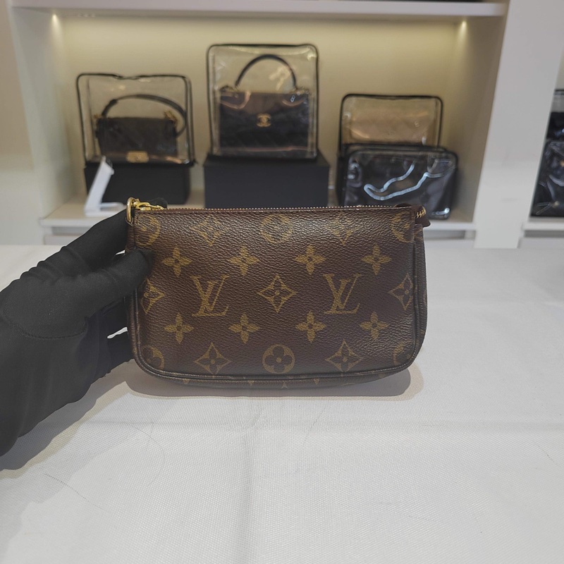 98新LV路易威登 中號麻將老花03年編碼-0