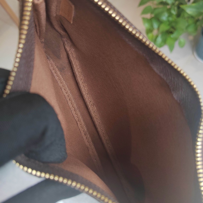 98新LV路易威登 中號麻將老花03年編碼-6