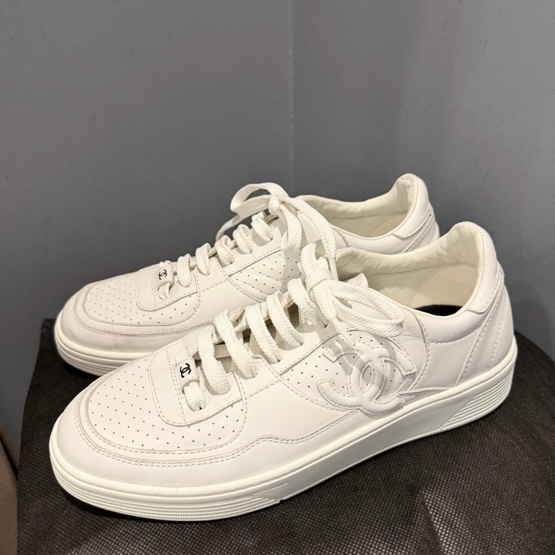 Chanel 香奈兒 空軍一號 小白鞋 39.5號-1