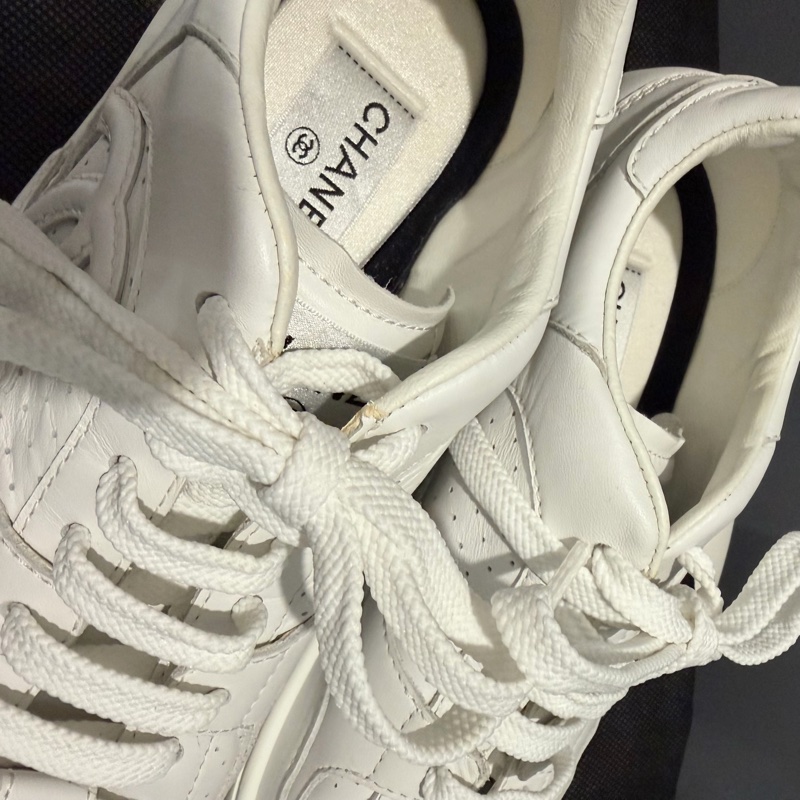 Chanel 香奈兒 空軍一號 小白鞋 39.5號-10