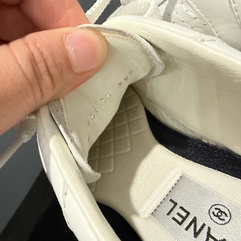 Chanel 香奈兒 空軍一號 小白鞋 39.5號-22