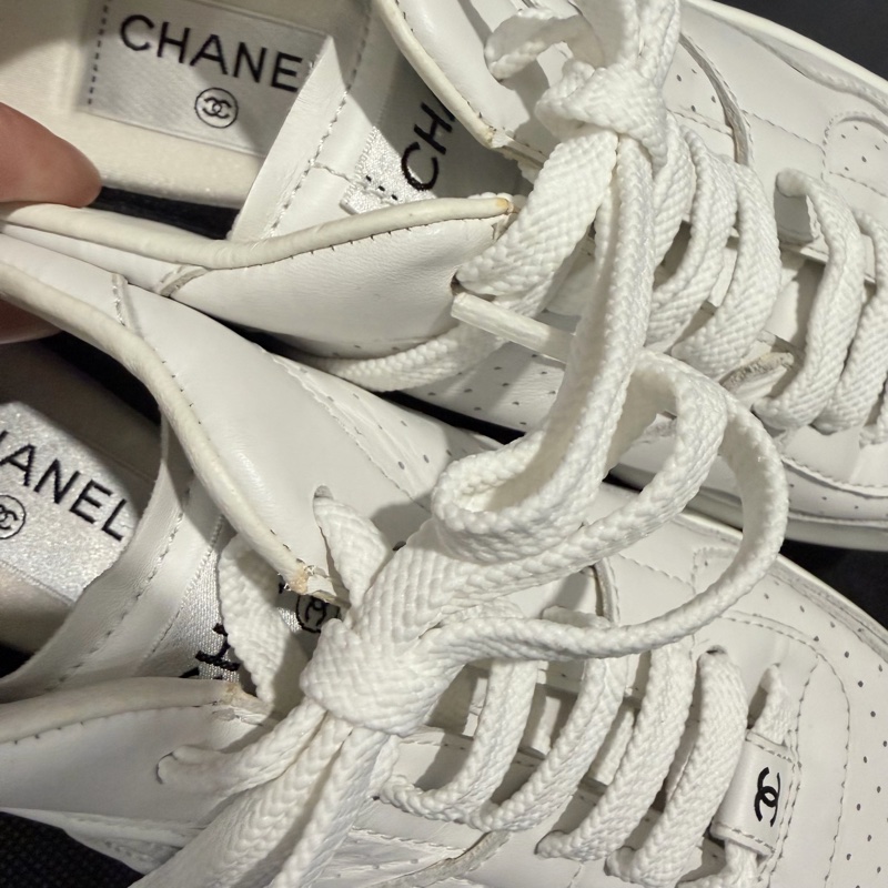 Chanel 香奈兒 空軍一號 小白鞋 39.5號-35