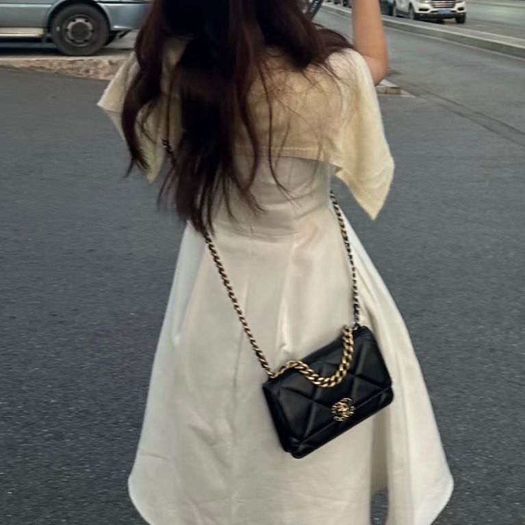 Chanel 香奈兒 晶片款 19woc 黑金-36