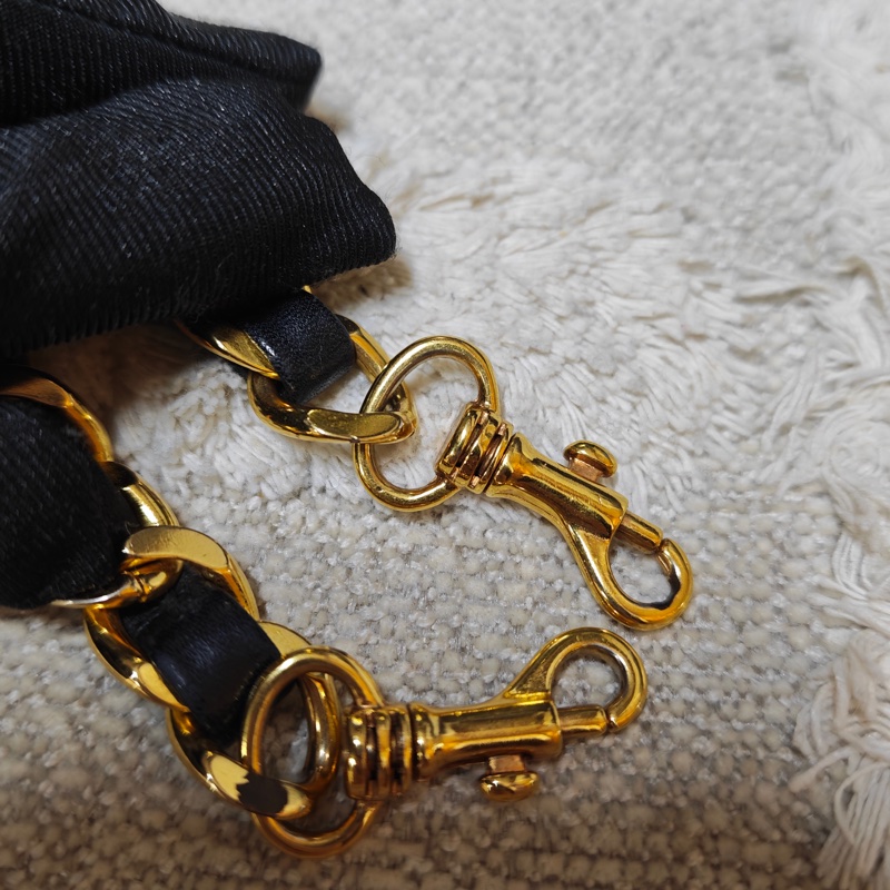 ChanelVintage 大金扣化妝箱相機包包 標齊-43