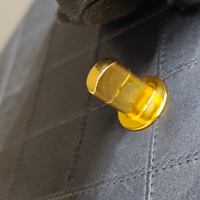 ChanelVintage 大金扣化妝箱相機包包 標齊-52