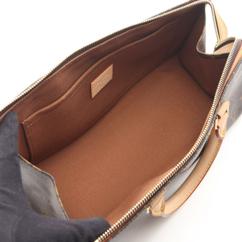 路易威登 Popincourt 手提包，塗層帆布和皮革，Monogram 圖案，女士，棕色，M40009-2