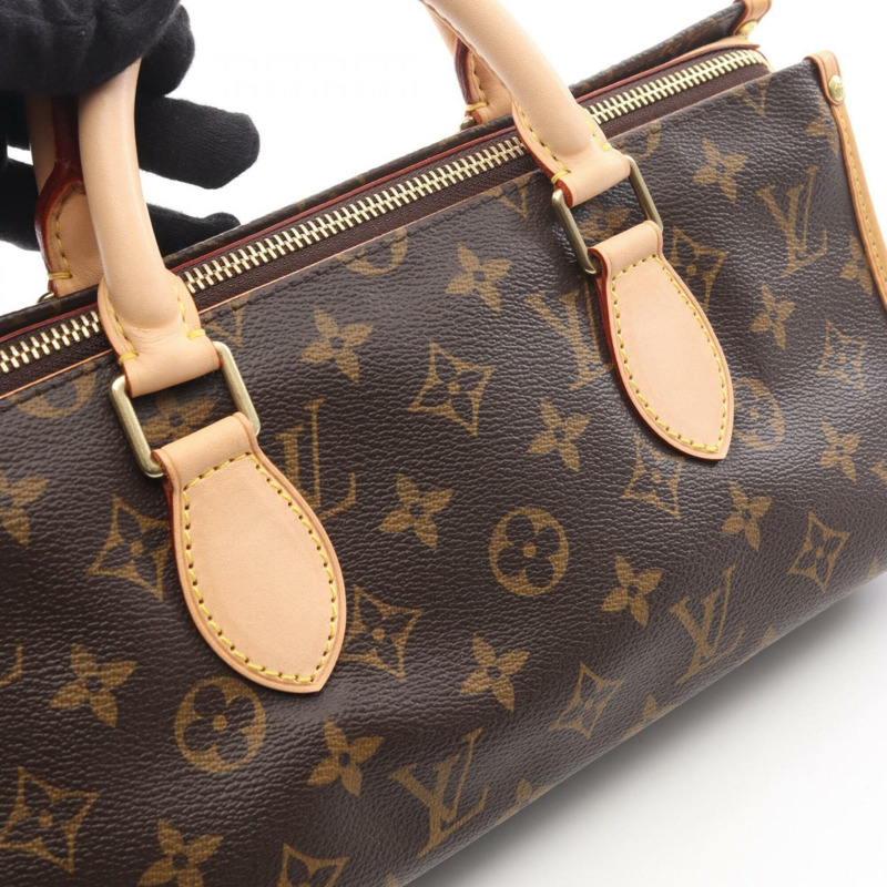 路易威登 Popincourt 手提包，塗層帆布和皮革，Monogram 圖案，女士，棕色，M40009-5