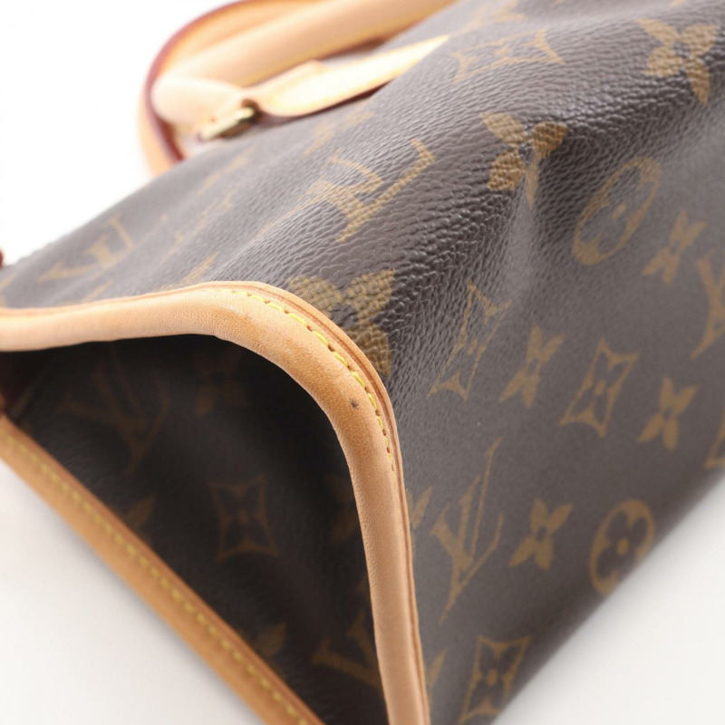 路易威登 Popincourt 手提包，塗層帆布和皮革，Monogram 圖案，女士，棕色，M40009-6