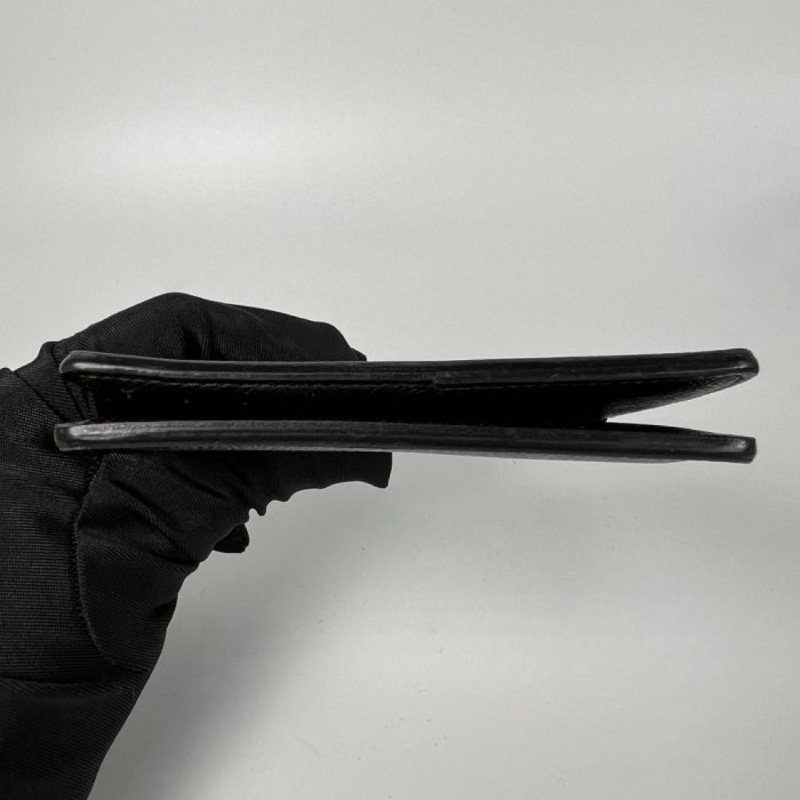 LOUIS VUITTON LV M61696 黑原花卡夾-4