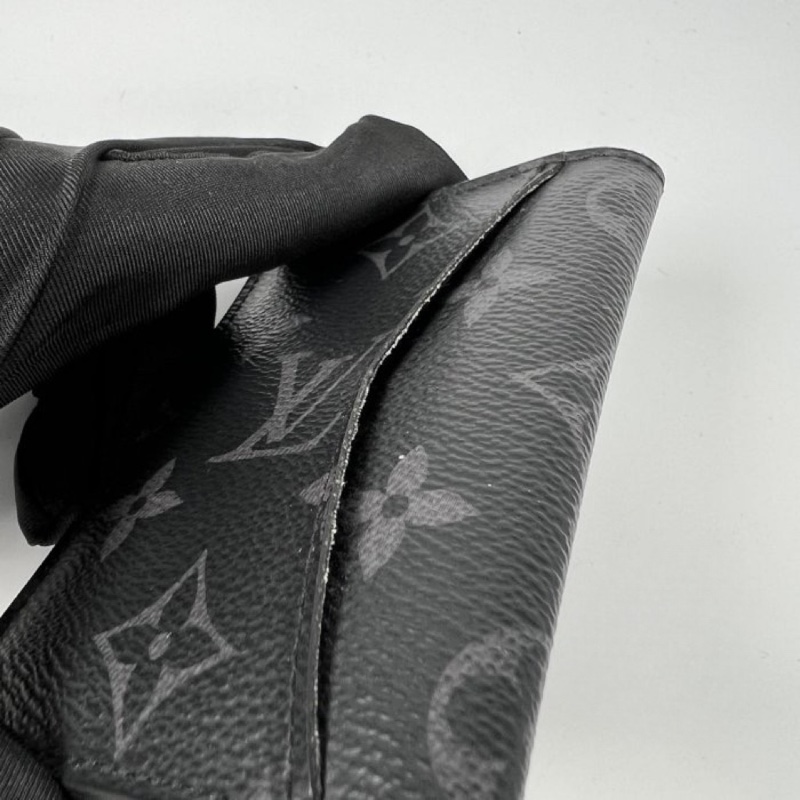 LOUIS VUITTON LV M61696 黑原花卡夾-7