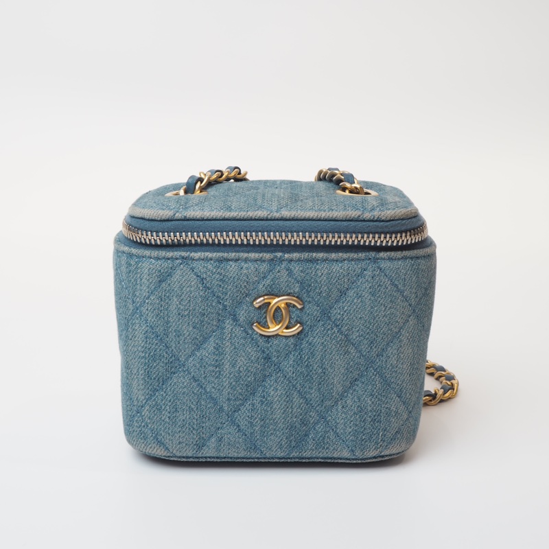 CHANEL單寧金球小盒子-5