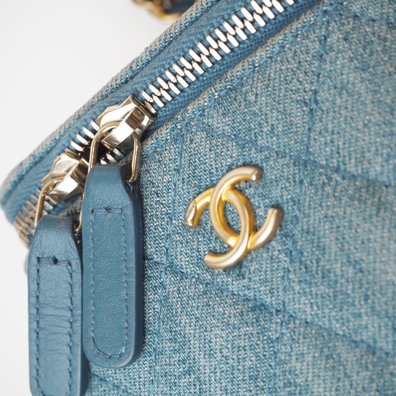 CHANEL單寧金球小盒子-23