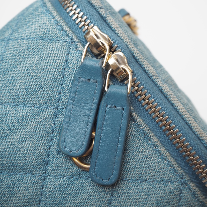 CHANEL單寧金球小盒子-24