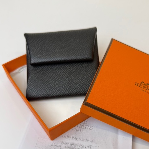 Hermès愛馬仕Bastia零錢包/卡包/錢包
