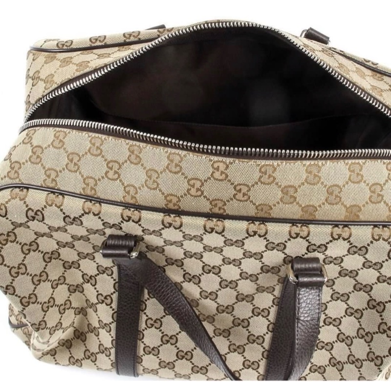Gucci Original GG Canvas Carry On Duffle Bag-2