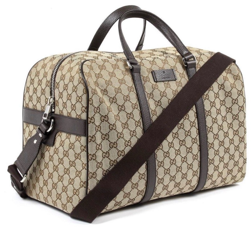 Gucci Original GG Canvas Carry On Duffle Bag-4