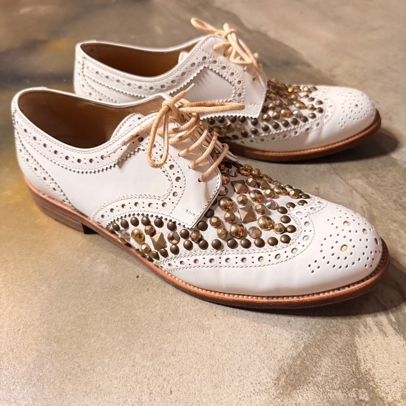 Dolce&gabbana 卯釘雕花牛津鞋-3