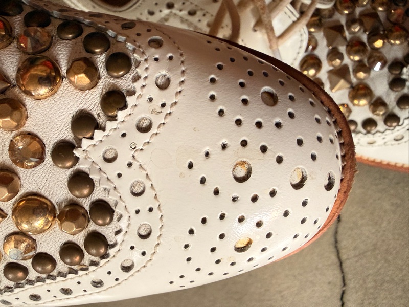 Dolce&gabbana 卯釘雕花牛津鞋-8