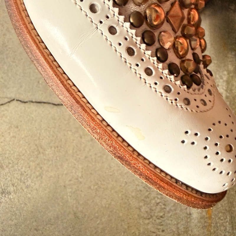 Dolce&gabbana 卯釘雕花牛津鞋-14