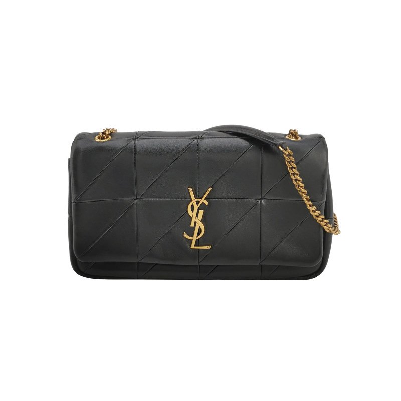 Saint Laurent Jamie 4.3中型羊皮純色YSL標誌單肩包-0