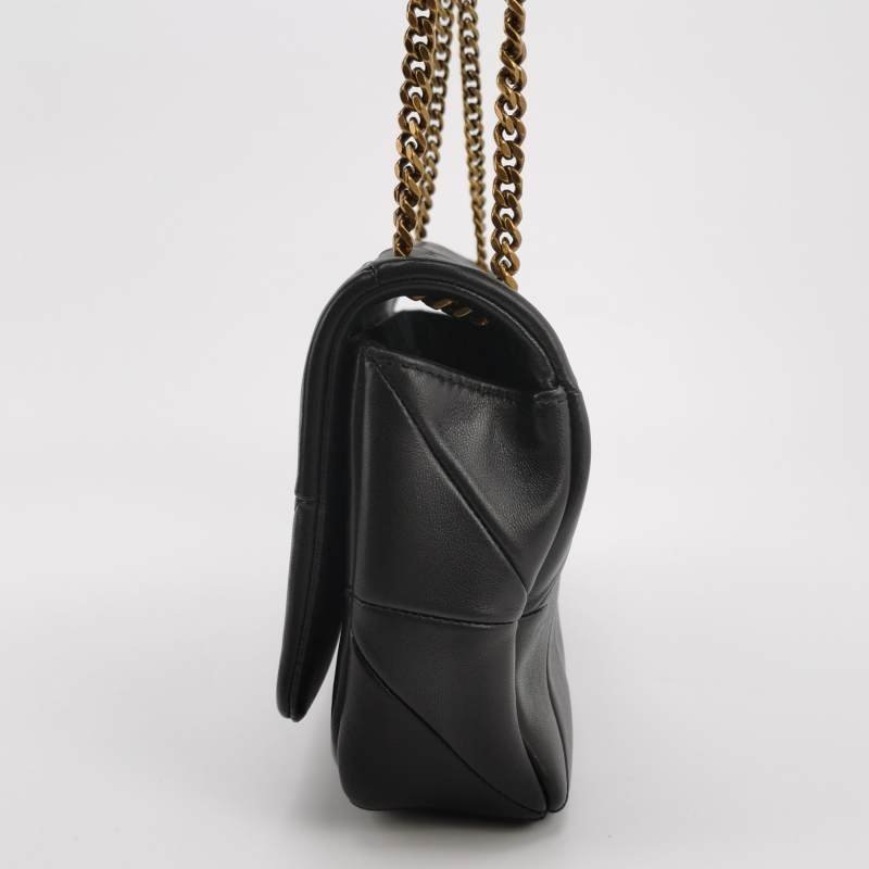 Saint Laurent Jamie 4.3中型羊皮純色YSL標誌單肩包-2