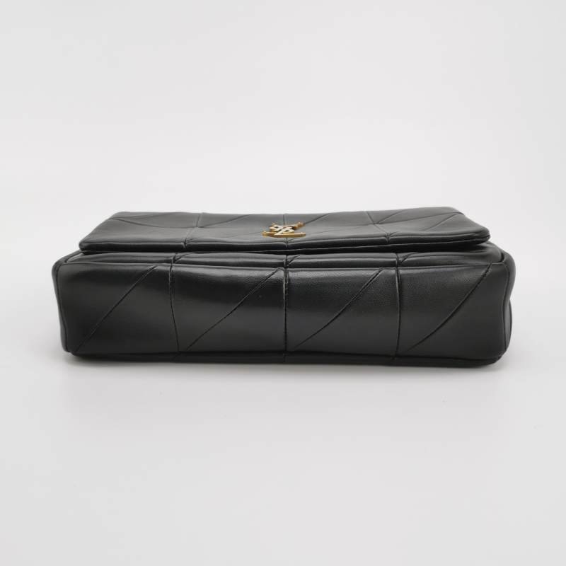 Saint Laurent Jamie 4.3中型羊皮純色YSL標誌單肩包-5