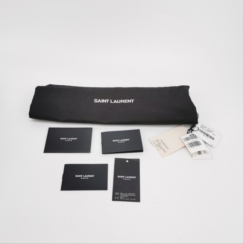 Saint Laurent Jamie 4.3中型羊皮純色YSL標誌單肩包-8