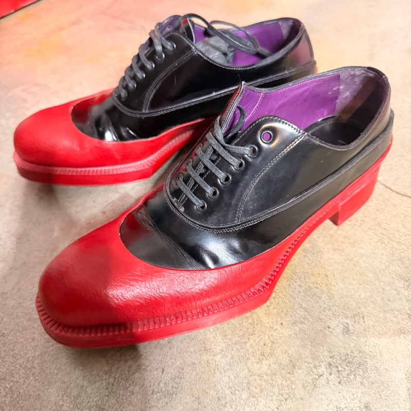 prada2012經典拼接牛津鞋-1