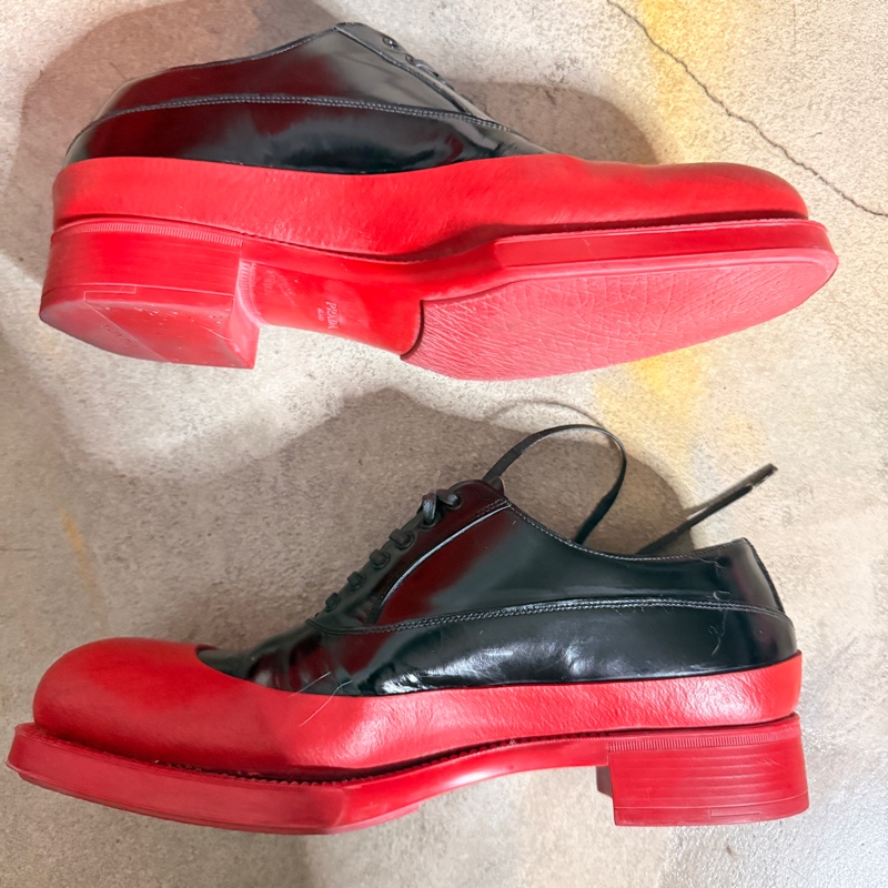 prada2012經典拼接牛津鞋-5