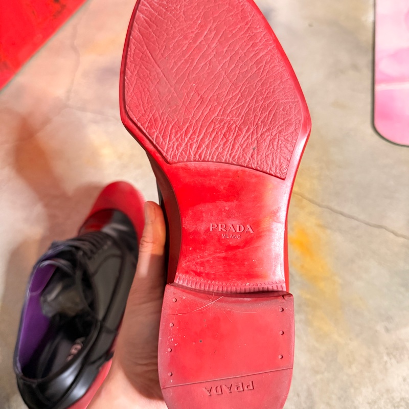 prada2012經典拼接牛津鞋-9