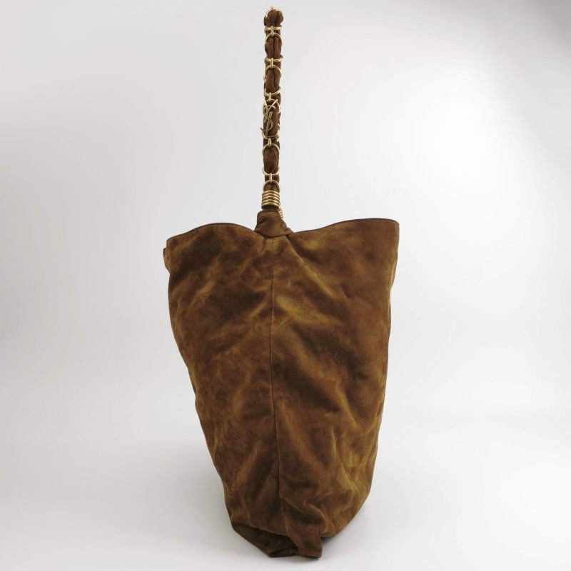 Saint Laurent Amalia牛皮純色YSL標誌子母包單肩包-3