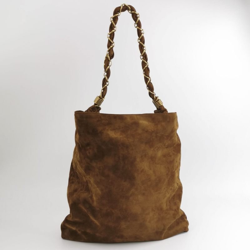 Saint Laurent Amalia牛皮純色YSL標誌子母包單肩包-7