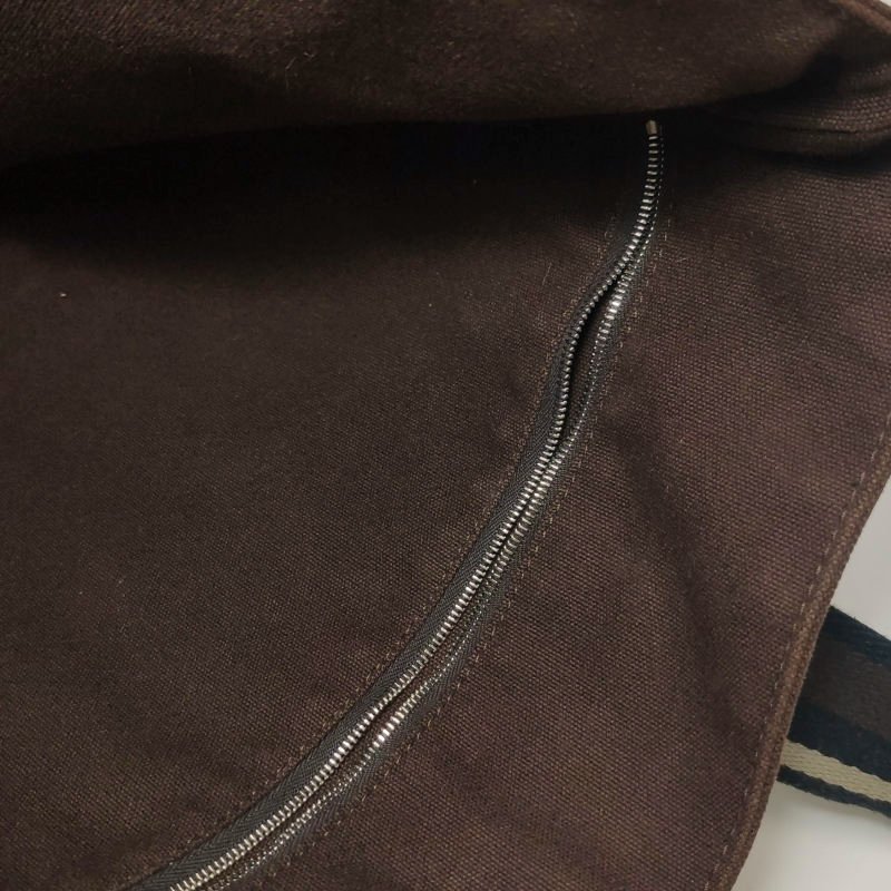 Hermes Troca Horizo​​​​ntal單肩包帆布Evergrain牛皮銀扣紅棕色白色89黑色灰色-8