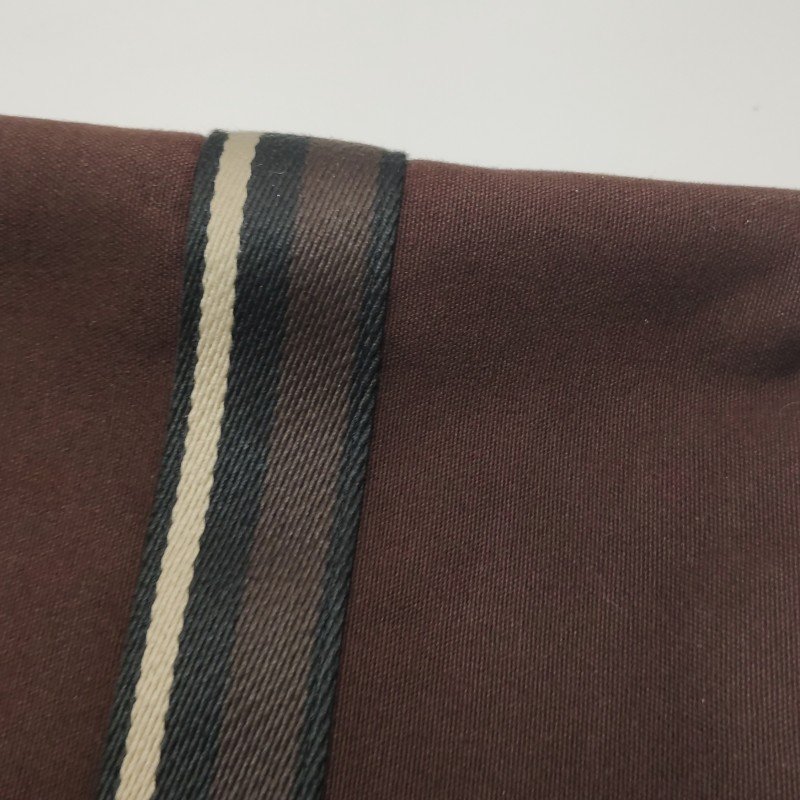 Hermes Troca Horizo​​​​ntal單肩包帆布Evergrain牛皮銀扣紅棕色白色89黑色灰色-21